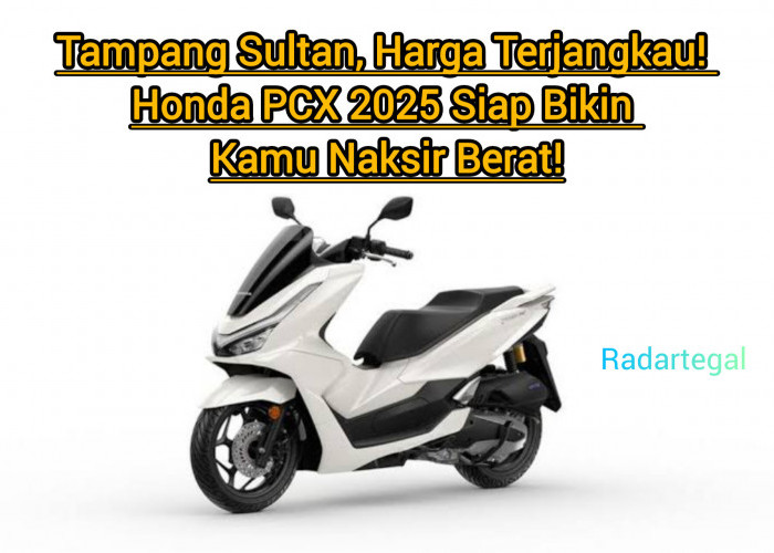 Tampang Sultan tapi Harga Terjangkau, Honda PCX 2025 Siap Bikin Kamu Tambah Kesengsem
