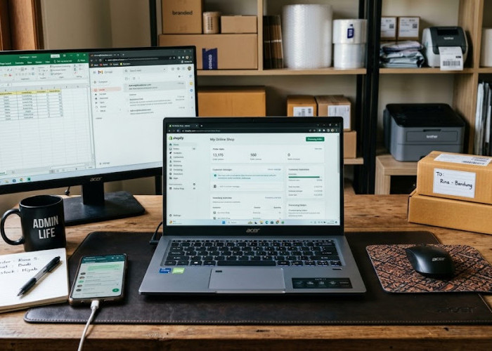 5 Pilihan Laptop Acer Terbaik untuk Admin Online Shop 2026, Cocok Buat Marketplace dan Canva