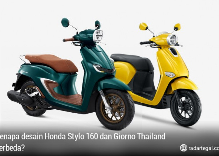 Jangan Kecewa Yah? Desain Honda Stylo 160 dan Giorno Thailand Berbeda, Ini Penjelasan dari AHM 
