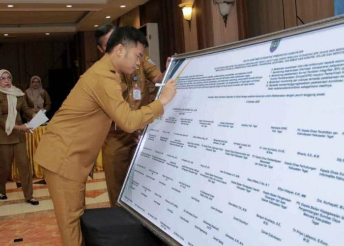 Bupati Tegal Libatkan Keluarga Pejabat untuk Benteng Integritas dan Cegah Korupsi