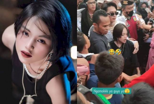Ngamuk! Jeje Slebew Emosi saat Diminta Foto di Lokasi Citayam Fashion Week  