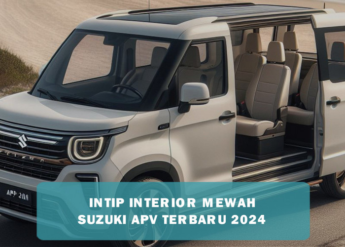 Intip Interior Mewah Suzuki APV Terbaru 2024, Bikin Penumpang Betah dan Bungah