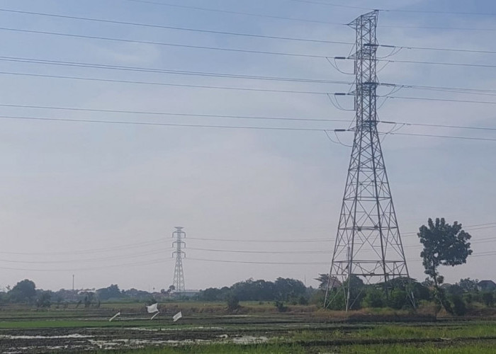 30 Batang Besi Tower Sutet di Karangmalang Tegal Hilang