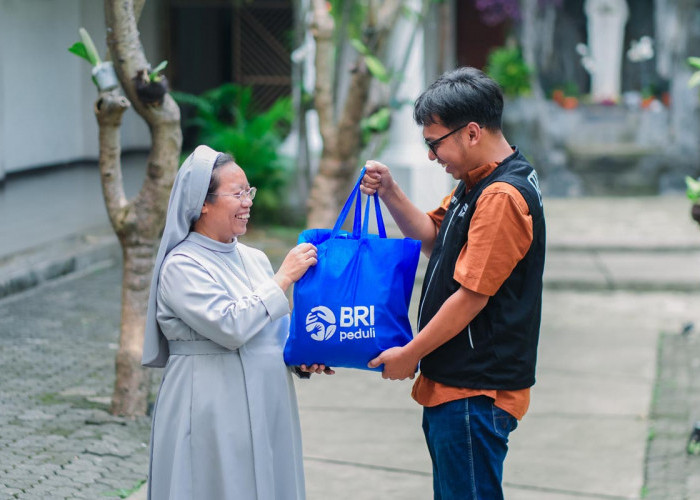 Tebar Kasih Perayaan Paskah 2026, BRI Peduli Salurkan 10.050 Paket Sembako 