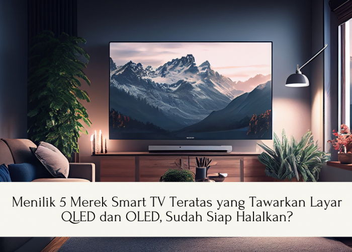 Menilik 5 Merek Smart TV Teratas yang Tawarkan Layar QLED dan OLED, Sudah Siap Halalkan?