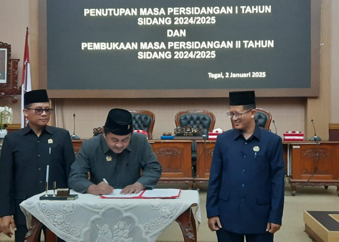 DPRD Kota Tegal Tutup Masa Persidangan I Tahun Sidang 2024/2025