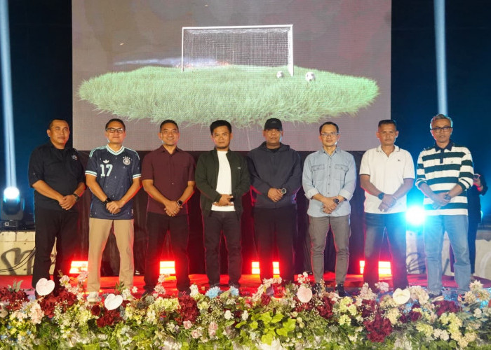 Resmi Dibuka, Nobar Bola Gembira di TRASA Slawi Padukan Piala Dunia dan UMKM