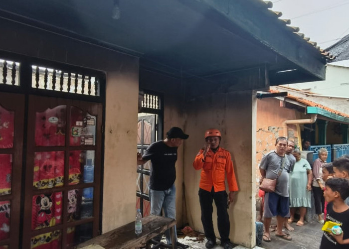 Rumah Warga Tegal Ludes Dilalap Si Jago Merah, Kerugian Ditaksir Capai Rp140 Juta