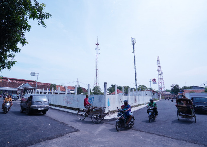 Bakal Jadi Lahan Parkir, Akses Jalan di Depan Stasiun Pemalang Dialihkan