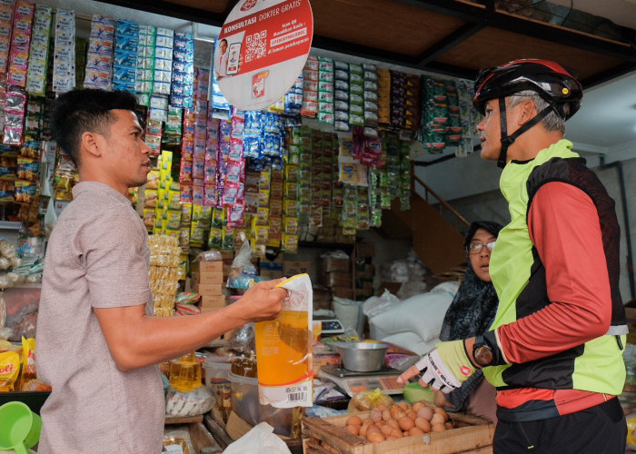 Minyakita Langka, Harga Beras dan Minyak Goreng Naik, Ganjar Sambangi 5 Pasar di Semarang