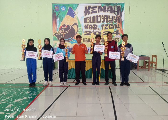 Kemah Budaya, SMAN 1 Dukuhwaru dan SMAN 1 Warureja Kabupaten Tegal Raih Juara I Lomba Kooperatif  