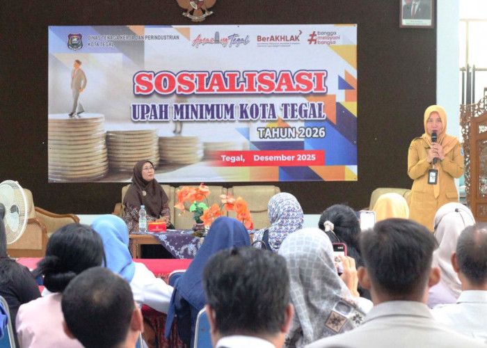 Disnakerin Warning Pengusaha Soal Pelaksanaan UMK Kota Tegal 2026