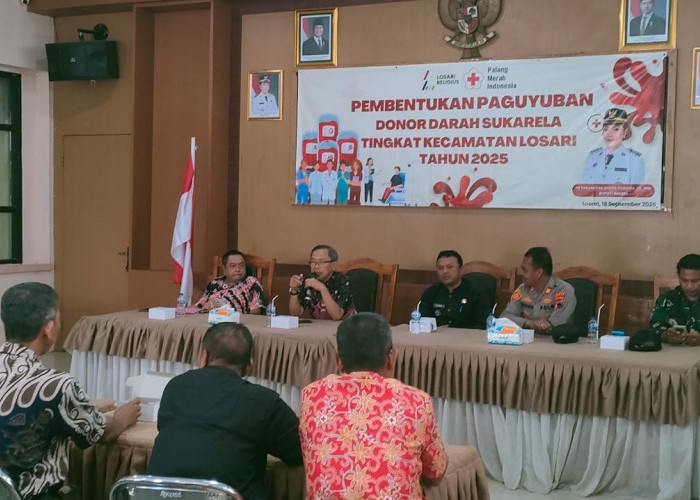 Jaga Stok Darah, PMI Brebes Bentuk Paguyuban Donor Darah Sukarela di Losari