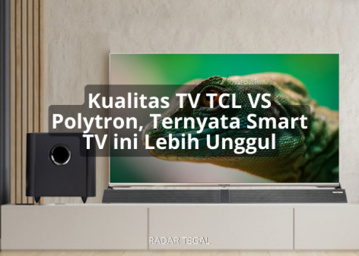 Perbedaan Kualitas TV TCL VS Polytron, Mans ysng Lebih Smart dan Worth It untuk Dimiliki di tahun 2024