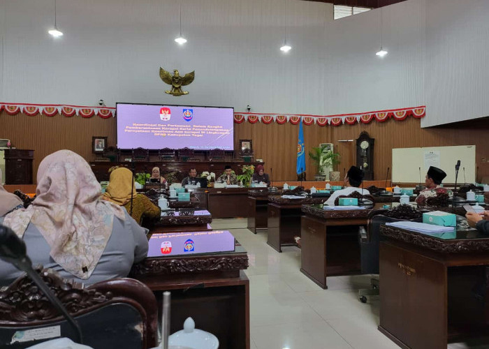 Pimpinan Sementara dan Anggota DPRD Kabupaten Tegal Dukung Upaya Pencegahan Korupsi