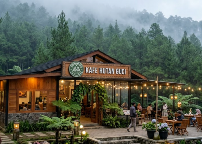 5 Kafe Estetik di Guci Tegal dengan Pemandangan Alam Terbaik untuk Healing