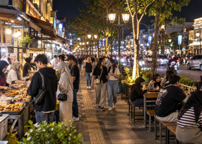 Pesona City Walk Tegal: Pusat Kuliner Malam & Nongkrong Estetik