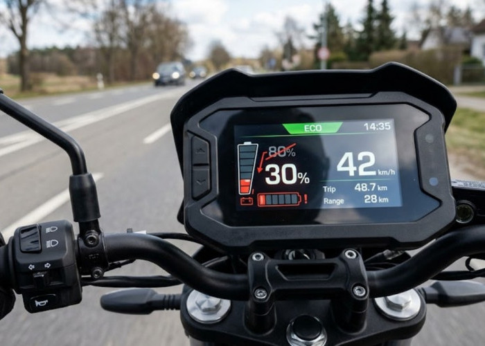 Baterai Motor Listrik Cepat Habis? 5 Kebiasaan Ini Bisa Jadi Penyebabnya
