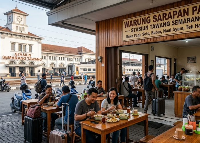 9 Tempat Sarapan Dekat Stasiun Semarang yang Enak dan Murah, Cocok untuk Penumpang Kereta