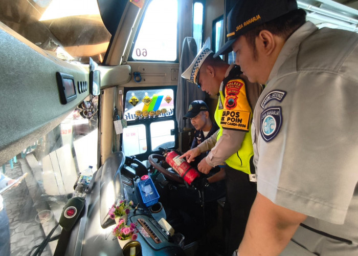 Polda Jateng Ramp Check Angkutan Lebaran 2026 di Terminal Pemalang