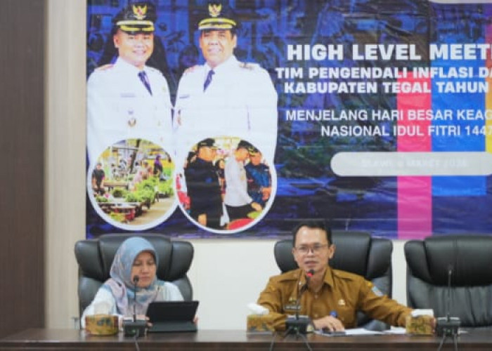 Jaga Stok Pangan Jelang Lebaran 2026, Pemkab Tegal Perkuat Strategi 4K dan Pantau Harga Lewat Digital