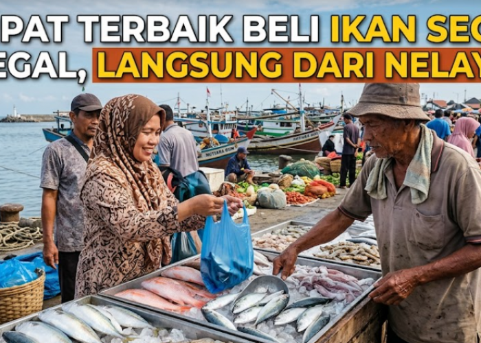 Tempat Terbaik Beli Ikan Segar di Tegal, Langsung dari Nelayan!