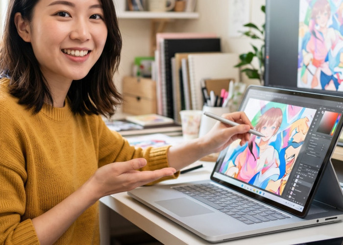 Daftar Laptop Lipat Touchscreen Murah untuk Menggambar: Pilihan Terbaik Buat Desainer & Ilustrator
