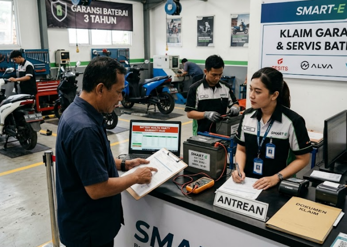 Baterai Motor Listrik Bermasalah? Begini Cara Klaim Garansi Resmi agar Disetujui