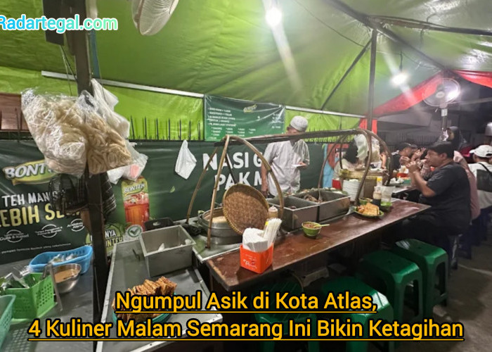 Ngumpul Asik di Kota Atlas, 4 Kuliner Malam Semarang Ini Bikin Ketagihan