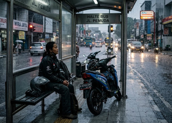Musim Hujan hampir Tiba, Ini 6 Tips Aman Berkendara Motor Listrik saat Hujan