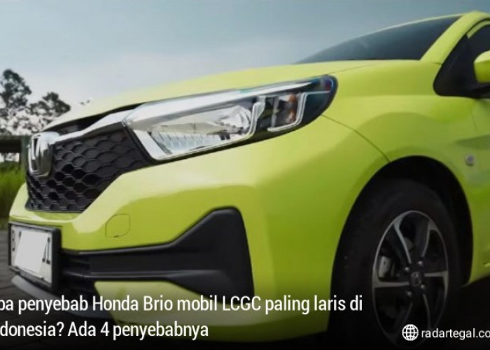 Honda Brio Mobil LCGC Paling Laris di Indonesia Karena Irit? Hatchback Ini Cocok BGT untuk Mudik Lebaran 2024