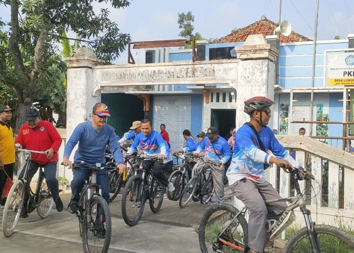 Refresh Pegawai, Gowista Dishub Brebes Jelajahi Desa Luwungbata Hingga Sengon