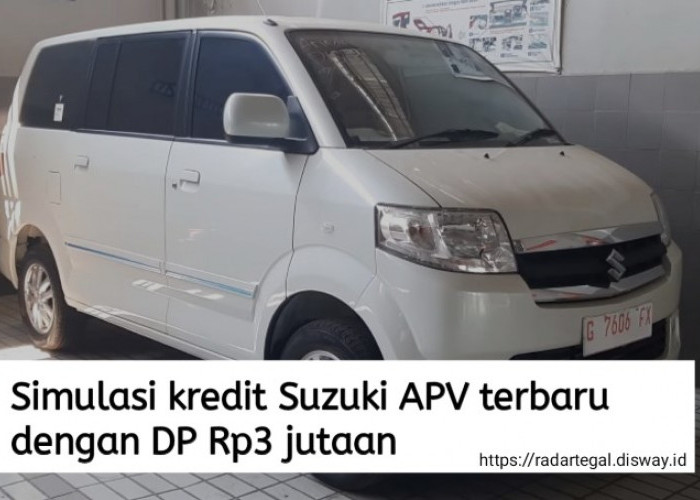Simulasi Kredit Suzuki APV Terbaru dengan DP Rp3 Jutaan, Berapa Angsuran per Bulannya?