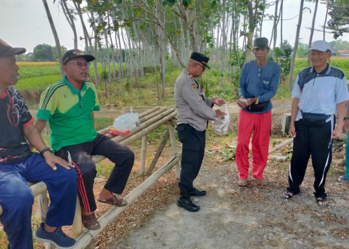 Sarapan dan Bersepeda, Cara Unik Polsek Pangkah Tegal Bangun Kedekatan dengan Warga