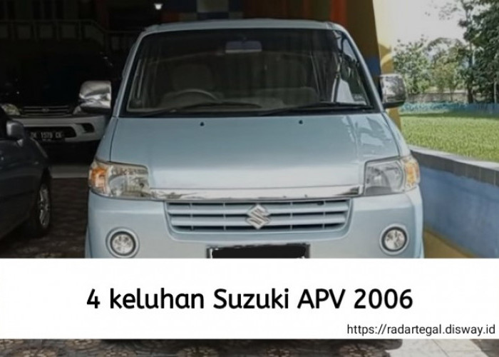 4 Keluhan Suzuki APV 2006 Ini Sering di Alami Pengemudi, Begini Cara Mengatasinya