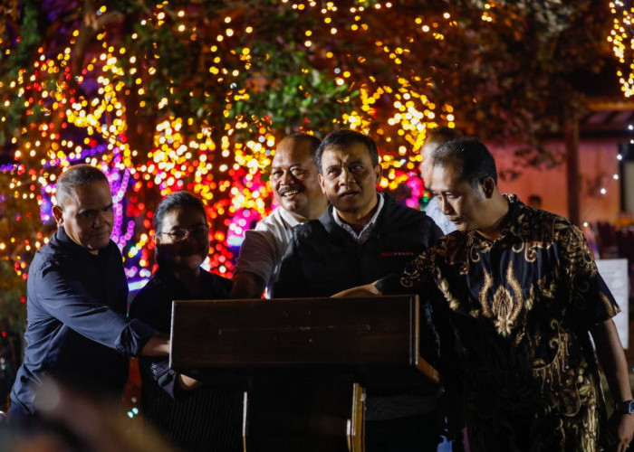 Wisata Malam Lights Wonderland Grand Maerakaca Jateng Bikin Pengunjung Lupa Pulang