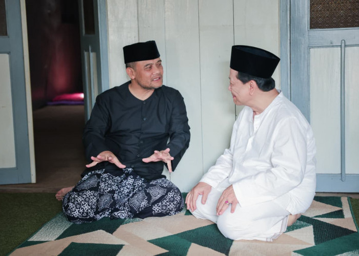 Gubernur Ahmad Luthfi Sowan Mbah Munif: Bahas Kesejahteraan & Jalan Rusak