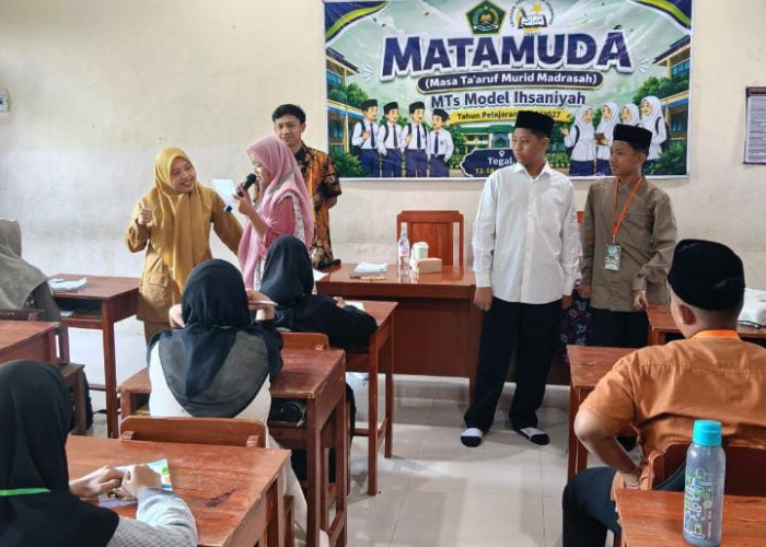Siswa Baru MTs Model Ihsaniyah Tegal Dibekali Materi Bahaya Merokok Dalam Kegiatan Matamuda