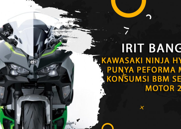 Bikin Takjub! Kawasaki Ninja Hybrid Punya Peforma Moge Tapi Iritnya Setara Motor 250cc