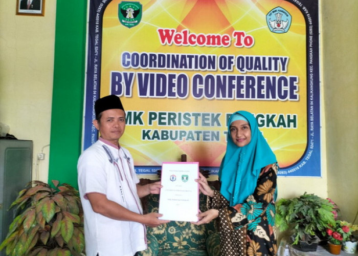 Peningkatan Mutu Pendidikan, SMK Peristek Tegal MoU dengan UTDI Yogyakarta