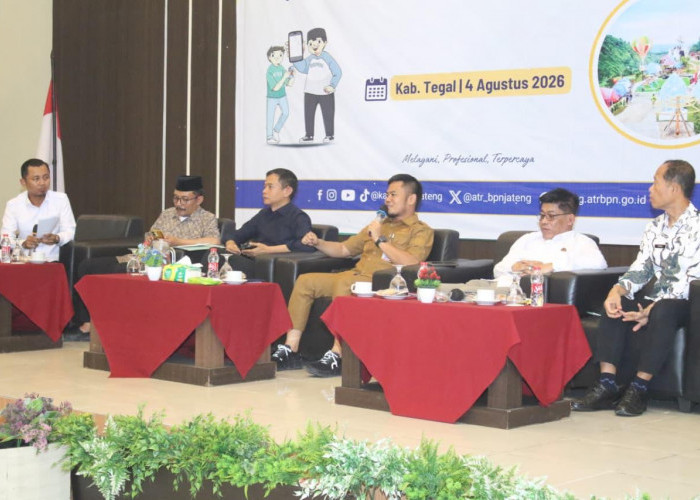 PTSL Tembus Target, Capaian 296.869 Sertifikat Tanah di Kabupaten Tegal Diserahkan