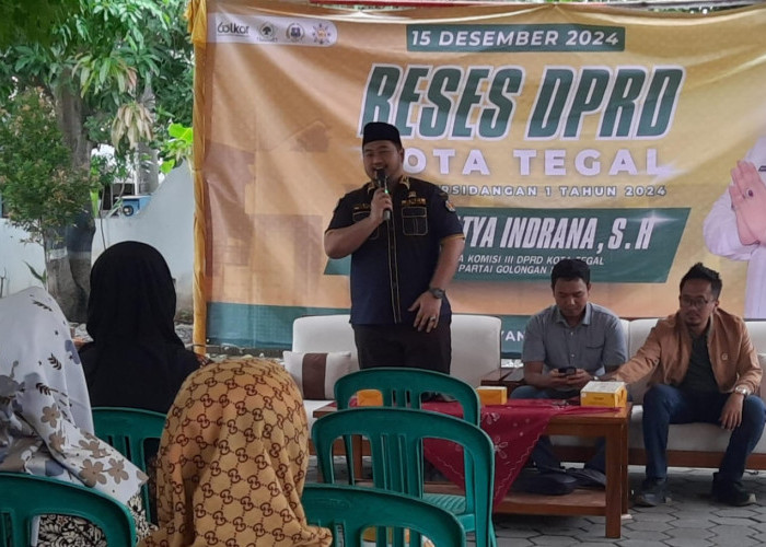 Anggota DPRD Kota Tegal Termuda Gelar Reses Perdana