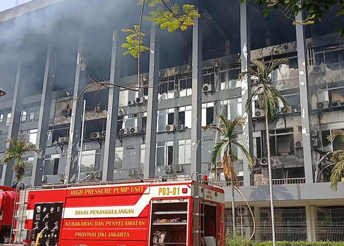 Gedung Bakamla RI Kebakaran, Sempat Terdengar Ledakan dari Lantai 6 Kantor Komnas Perempuan 