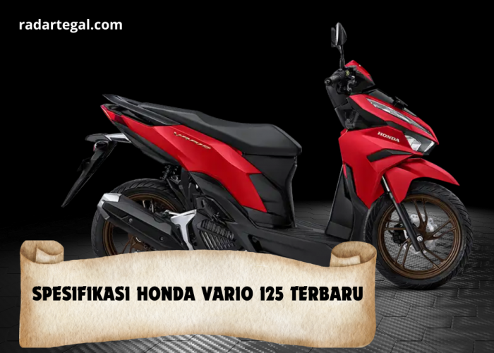 Primadona Anak Muda, Begini Spesifikasi Honda Vario 125 Terbaru 2024