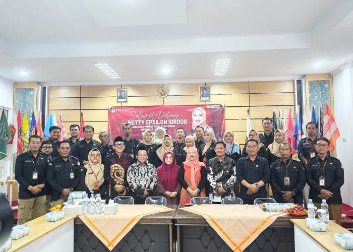 Anggota KPU RI Monitoring dan Evaluasi PDPB Triwulan II di Brebes, Ini Arahan yang Diberikan