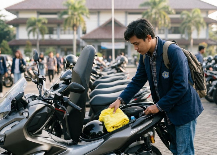 Pilihan Motor Honda dengan Bagasi Luas untuk ke Kampus, Cek Ruang Bawa Jas Hujan dan Perlengkapan