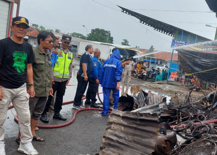 Pasca Kebakaran Terminal Adiwerna Tegal, Dinas Perhubungan Bakal Tata Ulang Pedagang