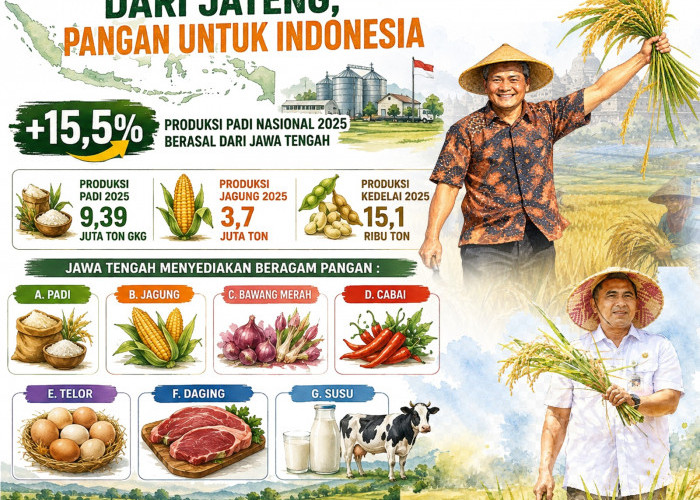 Hari Jadi Ke-81 Jateng: Komitmen Menjaga Lumbung Pangan Nasional