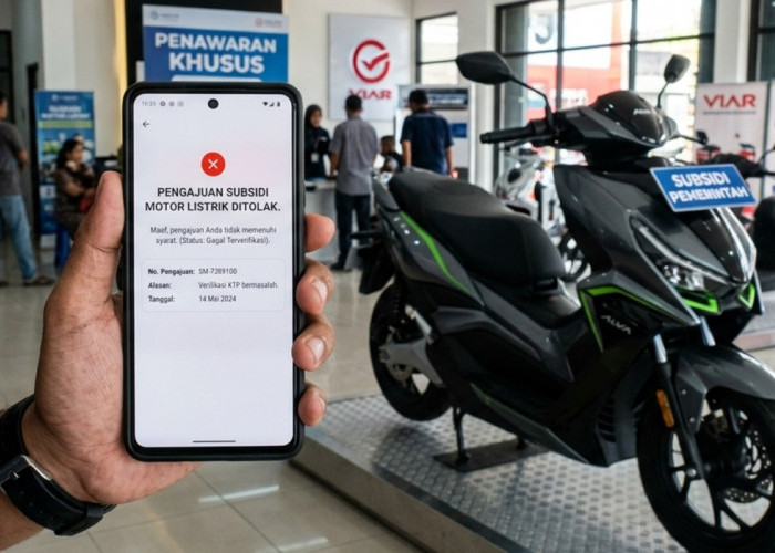 Penyebab Pengajuan Motor Listrik Subsidi NIK KTP Ditolak dan Cara Mengatasinya Agar Lolos