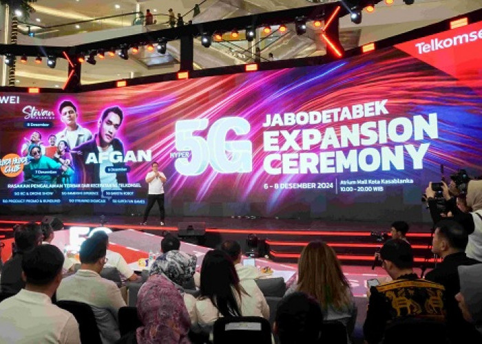 Telkomsel Perluas Jaringan 5G di Jabodetabek Sambut Momen Natal dan Tahun Baru